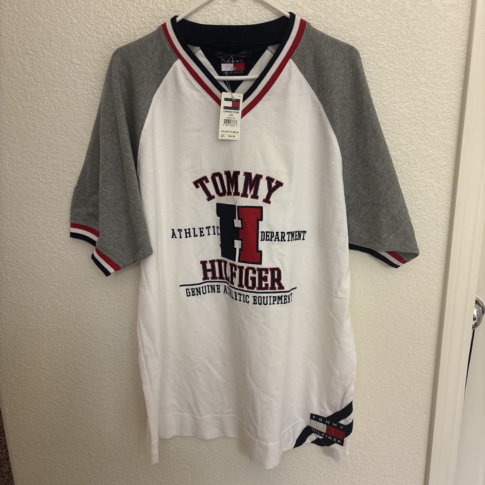 Vtg NWT Tommy Hilfiger Kith Crest Sailing Lotus Athletics Outdoors Alpine‎ Rugby